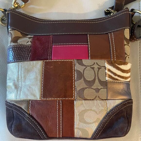 Coach Bag Y2K Patchwork Leather 10435 - Picture 3 of 10